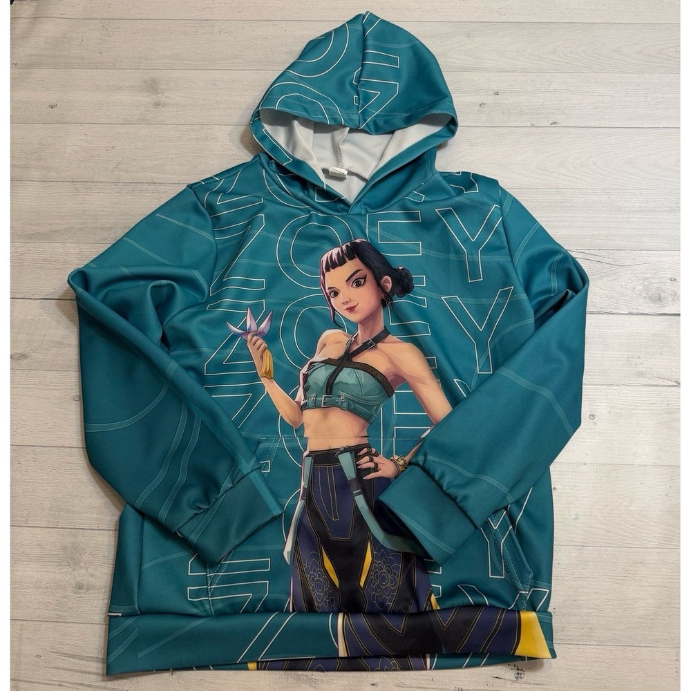 K Pop demon‎ hunters Zoey hooded sweatshirt size 140/11 years